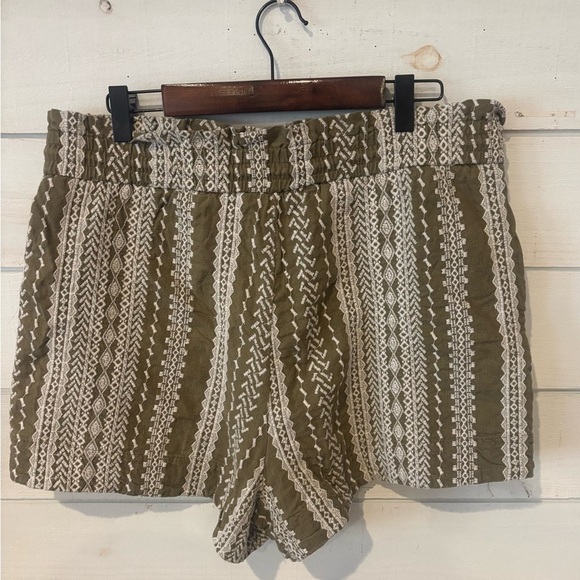 House of Harlow 1960 x Revolve linen embroidered shorts size large . Never worn - Picture 2 of 9